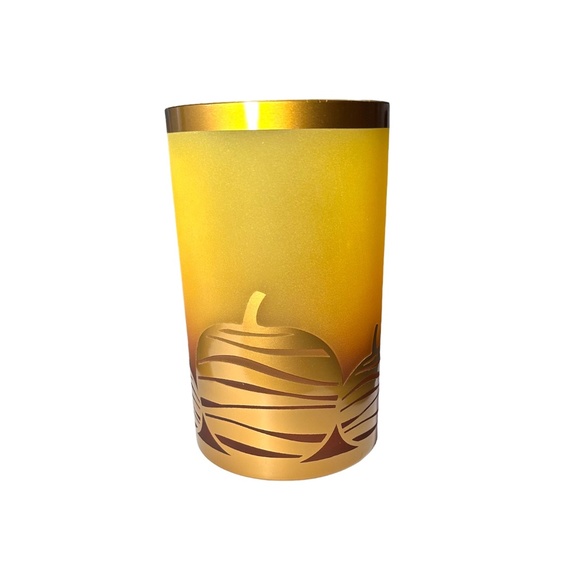 Yankee Candle 1599367 Amber Pumpkin P2 Large Jar Candle Holder - Picture 2 of 3